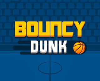 Bouncy Dunk Skill Challenge online game thumbnail
