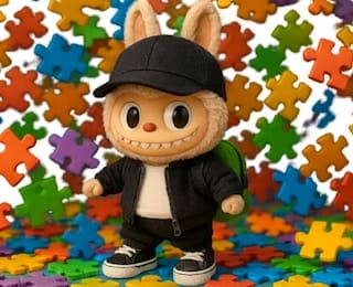 Labubu Boys Jigsaw Puzzle Adventure online game thumbnail