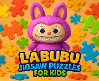 Labubu Jigsaw Puzzles for the kids online game thumbnail