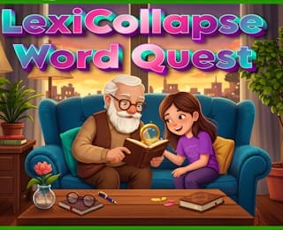 Lexicollapse: Word Quest Your next word puzzle obsession – now with gravity-defying twists online game thumbnail