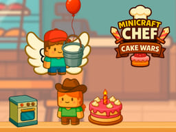Minicraft Chef Cake Wars online game thumbnail