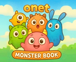 Onet Monster Book Puzzle online game thumbnail