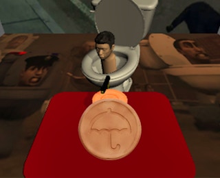 Skibidi Toilet: Honeycomb Challenge - Precision skill game with that quirky toilet charm! online game thumbnail